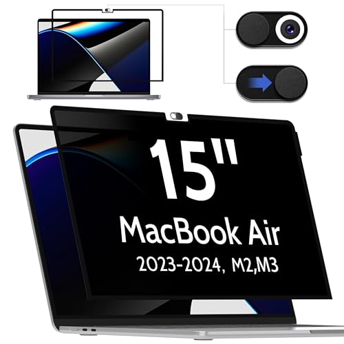 MacBook Air 15C` (2023-2025, M2 M3 M4) - A2941 A3114 A3241 p`h~AȒPɃI/ItAO\ S vCoV[tB^[ ̂h~ tB ˖h~ u[CgJbg AM