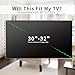 VIVO Flat Screen TV Cover Protector for 30 to 32 inch Screens, Universal, Outdoor, Weatherproof, Water Resistant, COVER-TV030B