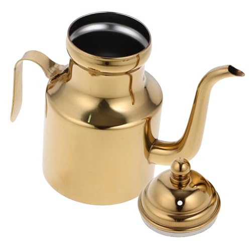 Alipis Contenitore Acciaio Per Olio Separatore Di Grasso Da Cucina Contenitore Per Olio in Accessorio Per Conservare e Altri Alimenti