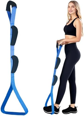 Leg Lifter for After Hip Replacement & Knee Surgery Recovery – Rigid Leg Lifter with Large Foot Loop, Elderly Mobility Aid, Post-Surgery Assist Device
