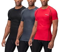 1# (3 Pack) Black / Charcoal / Red