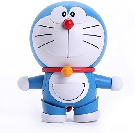 Anime Cartoon Doraemon 10cm Face Eye Changeable The Robot Spirits PVC Figure Toys
