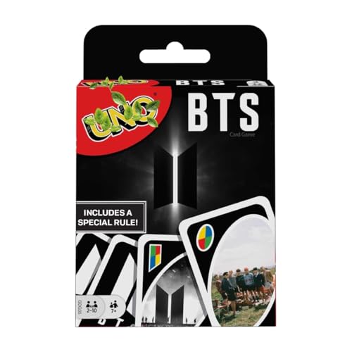 Image of U.N.O BTS Cards Game Play with Family and Friends and Ideal for Parties, Travel, and Family Gatherings (Pack of 1)