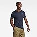 G-STAR Raw - Mens Slim Base T-Shirt, Color Salute, Size: Small