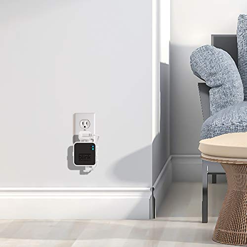 Outlet Wall Mount for Blink Sync Module 2, Mount Bracket Holder for Blink Outdoor Camera and Blink Indoor Security Camera System with Easy Mount Short Cable - White - Image 5