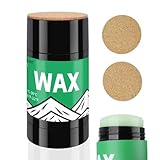 Raneped Rub On Ski and Snowboard Wax, 80G with 2 Cork Applicators, Universal Temperature, Portable Cross-Country