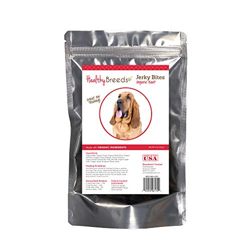Healthy Breeds Bloodhound Jerky Bites Beef Recipe Dog Treats 5 oz
