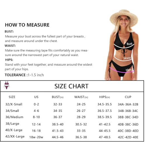 Ensemble bikini pour femme ajustement parfait sans serrer avec slip zèbres à nouer