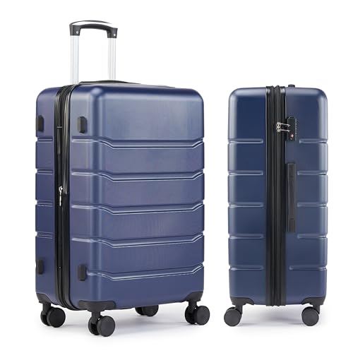 Simple Deluxe 20-Inch Expandable Spinner Luggage