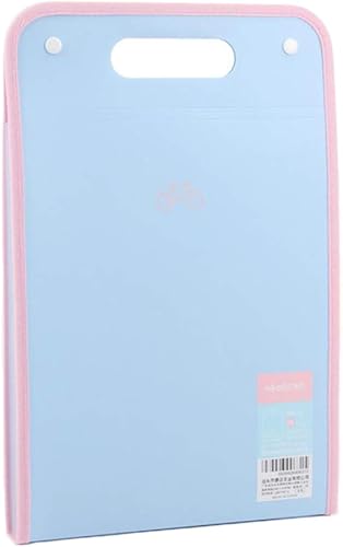 Carpeta de archivos de acordeón Vertiacl expandible de polietileno con 13 bolsillos, organizador vertical de archivos de mochila, almacenamiento de