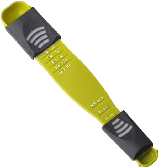 Adjustable Wet & Dry Plastic Measuring Spoon Set
