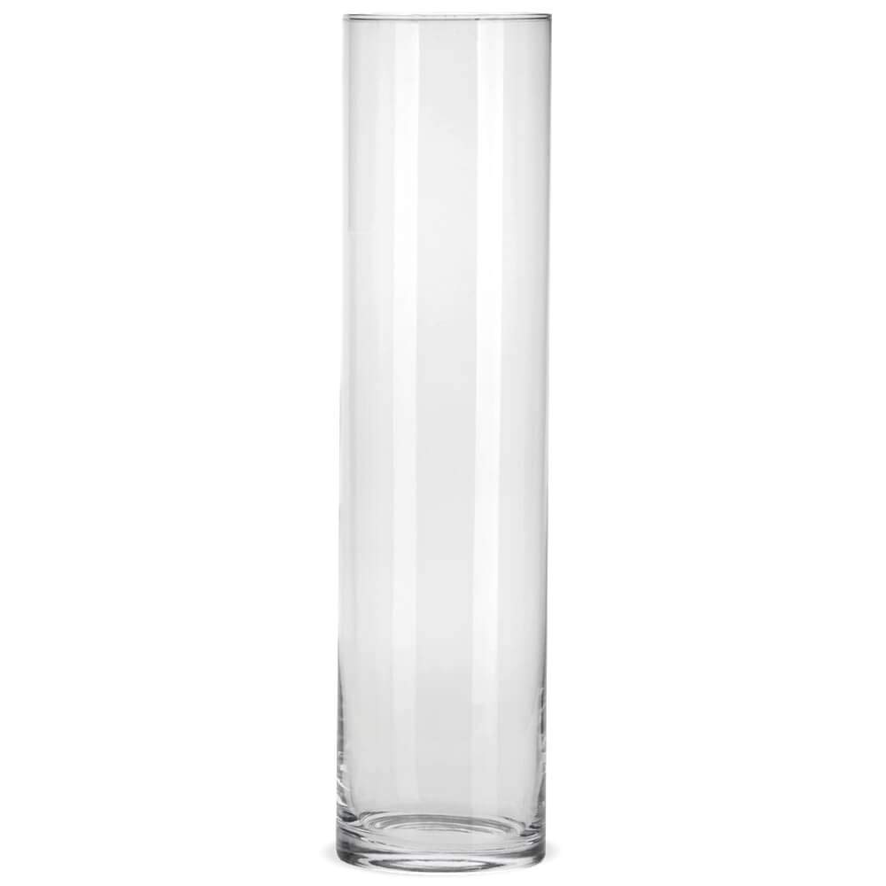 matches21 - Vaso rotondo in vetro, 1 pezzo, 14,5 x 12,5 cm, colore: Bianco