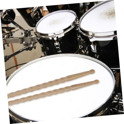 Baquetas BESPORTBLE, 2 piezas, mango ergonómico antideslizante, para batería, práctica de principiantes y uso intensivo, material de alta resistencia y durabilidad, color caqui miniatura 5