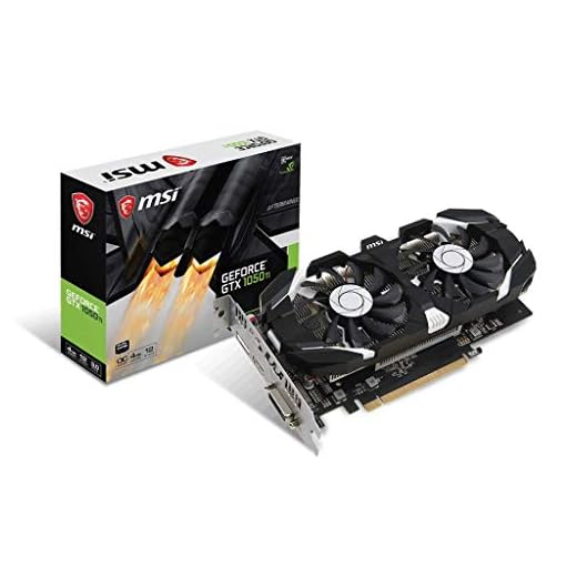 MSI GeForce GTX 1050 Ti 4GT OCV1 4GB Graphics Card