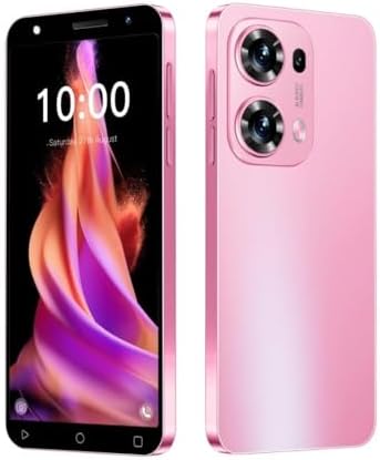 4G Smartphone,5.0 inch HD Display, 2GB and 16GB /Expandable to 128GB, Android 10.0,3500mAh Long-Lasting Battery,Dual SIM Dual Camera,Face ID Unlocked Mobile Phone (Pink) 4G Smartphone,5.0 inch HD Display, 2GB and 16GB /Expandable to 128GB, Android 10.0,3500mAh Long-Lasting Battery,Dual SIM Dual Camera,Face ID Unlocked Mobile Phone (Pink)