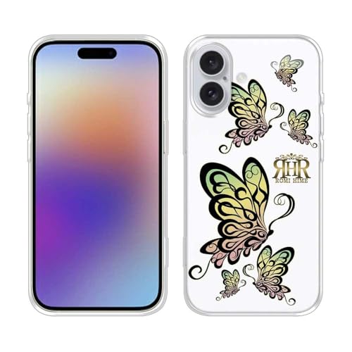 AnglersLife iPhone17e �Ƃ̌݊������� TPU�P�[�X �X�}�z�J�o�[ �A�C�t�H�� �P�[�X�̑�֕i �N���A ���� �y�� �X�}�z�P�[�X ROMI HIME TPU �� �g���C�n?�� �I�[���� �z���C�g iPhone17e�p