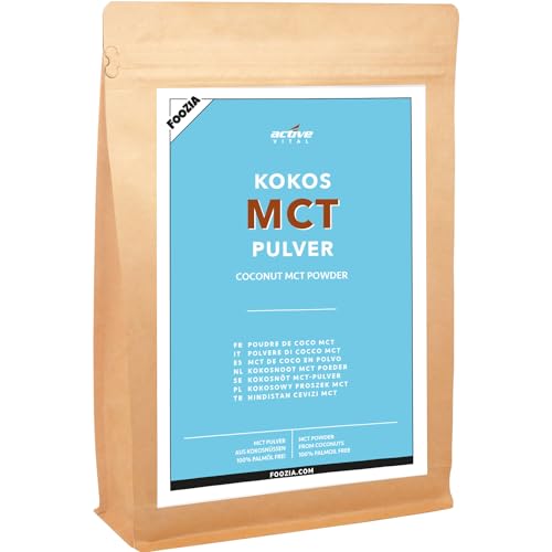 MCT-Öl-Pulver ACTIVEVITAL Kokos Keto Bulletproof 800g + GRATIS E-BOOK