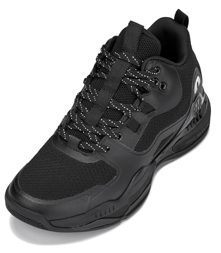 Chaussures montantes invisibles homme pour grandir de 7,6 cm avec des baskets de basket