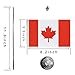 Canadian Flag - Desk & Office Flag, World Country Banner for Festival & Decoration