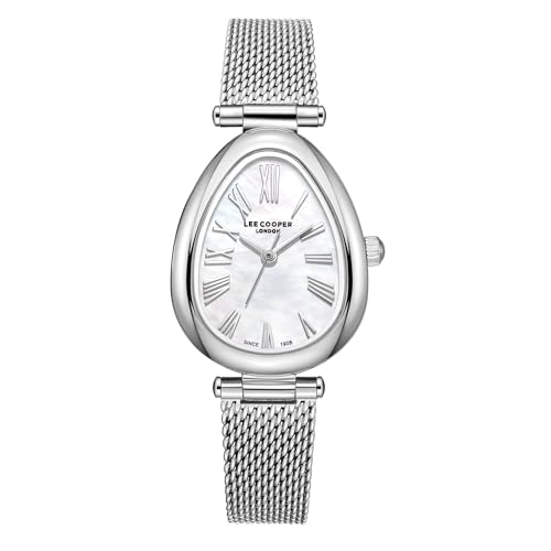 Lee Cooper Women’s Analog Mesh Strap Watch LC08360.320 Silver