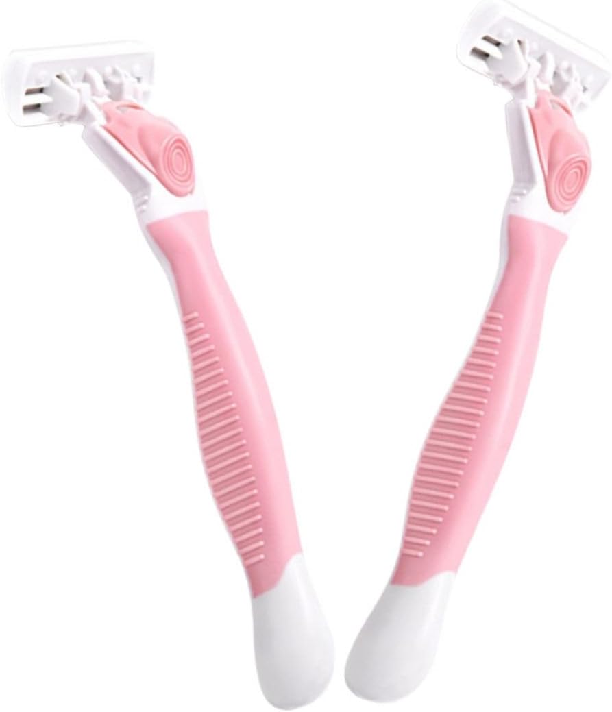 2pcs Manual Hair Shaver for Women Armpit Shaving Knife Hair Remover Women’s Razor Wet Shaving Kit