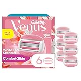 Gillette Venus ComfortGlide White Tea Women's Razor Blades - 6 Refills