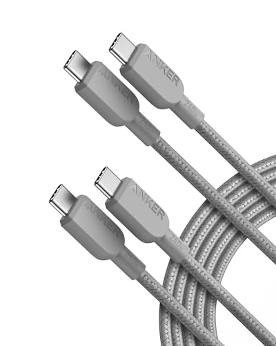 Anker USB C to USB C Cable (2Pack, 10FT),240W Type-C