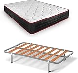 Colchón viscoelástico reversible Memory Fresh 3D ergonómico