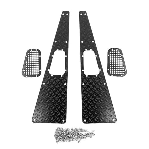Grille d'admission Traxxas TRX-4 Defender métal anti-rayure noire 1/10