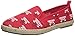 Chicago Bulls Espadrille Canvas Shoe - Womens Medium