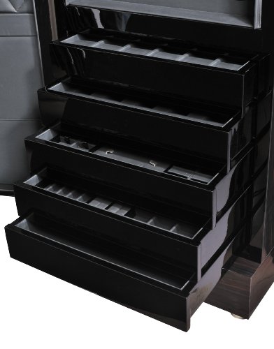 Volta 31-560321 Rustic Rosewood And Ebony Wood Speed Winding Technology Watch Winder #TOP3