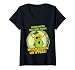 Womens We're Halfway There Lemon On A Pear Pear V-Neck T-Shirt