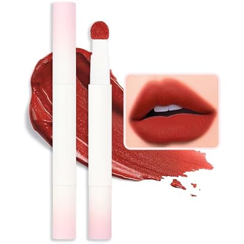 ORANOT Bright Red Matte Lipsticks Sets,Velvet Matte Lip Gloss Lip Stick Makeup for Women,Long Lasting Waterproof Non-Stick Cup Non-Drying 24 Hours Cover