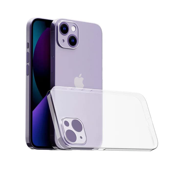 Dashmesh Shopping Crystal Clear Back Cover Case for Apple iPhone 14 Plus (Shockproof Clear Soft TPU Case | Camera Protection Bump | Cushioned Edges | Transparent) (B0BSG37M44) Amazon Price History, Amazon Price Tracker