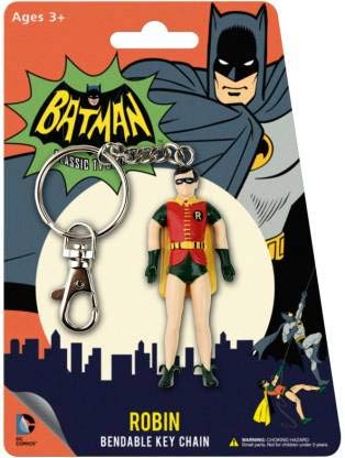 DC Comics (DC�R�~�b�N) Robin (���r��) Bendable Key Chain (�L�[�z���_�[) [���s�A���i]