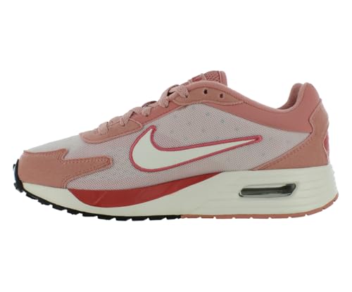 Nike Nike Air Max Solo Womens Shoes Size 5.5, Color: Red Stardust/Sail/Adobe/Midnight/Rosy Pink