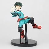 JACCOS Modelo de Personaje de Anime para My Hero Academia-Midoriya Izuku, 18cm Figura de Acción de Anime de PVC, Action Statue Coleccionables de Estatua de Personajes