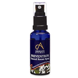 Absolute Aromas Prevention Room Spray – Natural Mist Spray with Clove, Eucalyptus, Lemon, Ravintsara and Tea Tree Essential Oils
