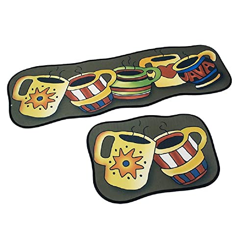 Image of HomeCloud Rubber 6mm Fruit Printed Thick Anti Slip, Washable, Big Size, Printed, Designer Folding Kitchen Mat for Floor Home Bedroom -, Standard Size (40 x 120 cm 40 x 60 cm)