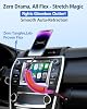 Cable AGVEE de 3 pies en espiral USB-A a Lightning [Certificado MFI] Carplay | Cargador rápido de 2.4A y transferencia de datos en auto para iPhone 14/13/12/11/XS/8/7/6/5, iPad, iPod 8