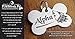 Pawsitively Pet Tags Stainless Steel Custom DEEP Engraved Pet ID Tags Personalized Front/Back Dog Tags for Dogs and Cats - Bone 1