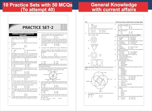 Image of Disha Target CUET (UG) 2026 General Aptitude Test with 10 Practice Sets & 21 Previous Year Solved Papers 5th Edition | PYQs & Practice Question Bank | MCQs, AR, MSQs & Passage based Questions