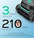 WYBOT S2 Inground Pool Vacuum up to 3230.Sq.ft, Cordless Robotic Pool Cleaner Lasts 210 Mins with Smart Navigation, Dual Filtration, Touch/APP Modes