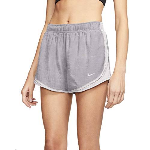 Nike Women's Dri-fit Tempo Track 3.5 Short (Small, Wolf Grey/Grey)