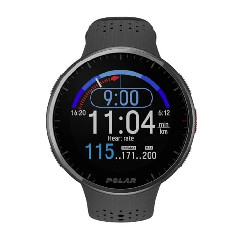 Image of Polar Vantage V3, Sport Watch with GPS, Heart Rate Monitor, and Extended Battery Life, Smart Watch for Men and Women, Offline Maps, Running, Triathlon Watch, Black