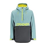 Cremalleras YKK Spyder Anorak de esquí con aislamiento para hombre, Tundra, X-Large