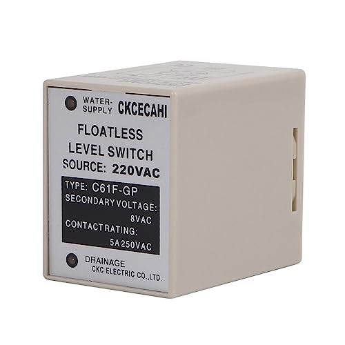 Interruptor de nivel de agua C61F-GP evita llenado excesivo en pozos AC220V