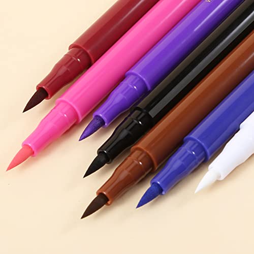 Boobeen Colorful Liquid Eyeliner, Matte Eye Makeup Liner Pen With Felt Tip, Highly Pigmented And Long Lasting Eyeliner For Women #TOP4