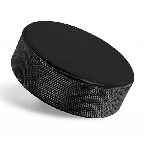20 Pack Ice Hockey Pucks,Rubber Solid Puck with Reusable Mesh Bag Heavy Official Regulation Hockey Pucks for Practicing and Classic Training,Diameter 3", Thickness 1", 6oz, Black by Brikoli - Image 3