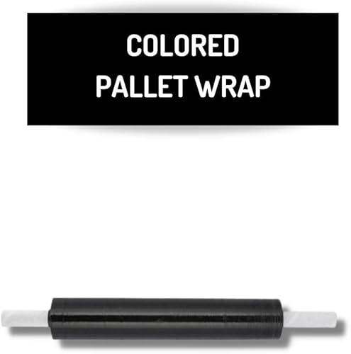 Vista 51 de PSBM - Rollo de película elástica roja con asas de núcleo extendido, 1 paquete, 20 pulgadas x 1000 pies, calibre 80, rollos de película elástica a